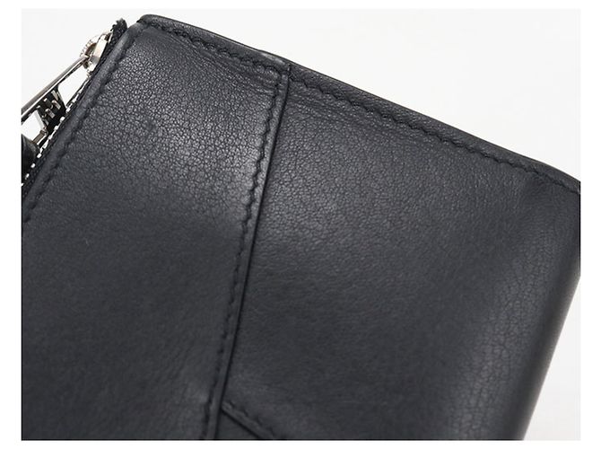 Loewe Black Calfskin Bi-fold Wallet - view 8