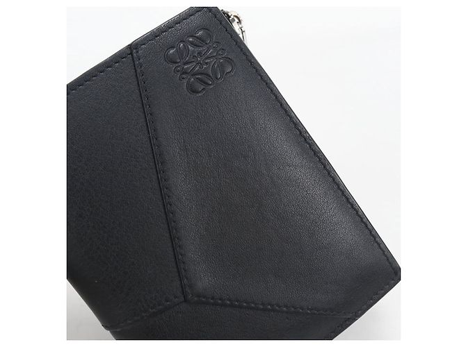 Loewe Black Calfskin Bi-fold Wallet - view 9