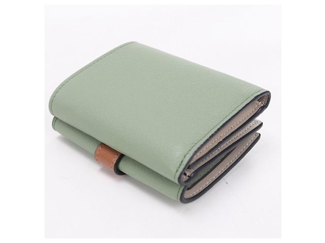 LOEWE Trifold Portemonnaie in Green Grün - Ansicht 2