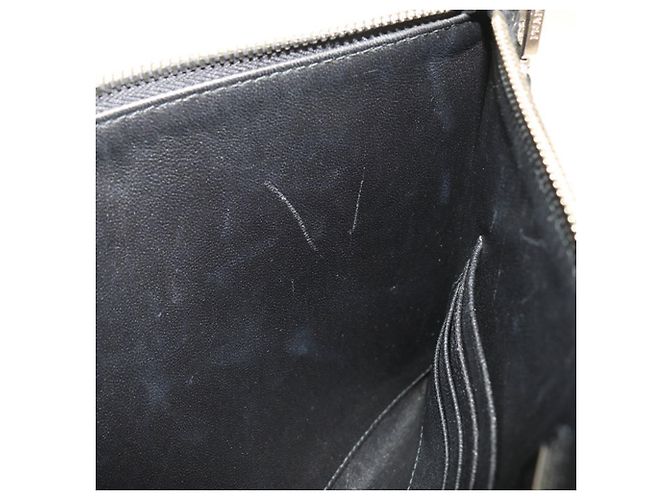 Pochette Prada en cuir Saffiano Noir - vue 5
