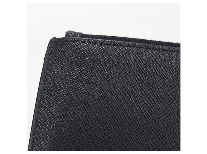 Pochette Prada en cuir Saffiano Noir - vue 7