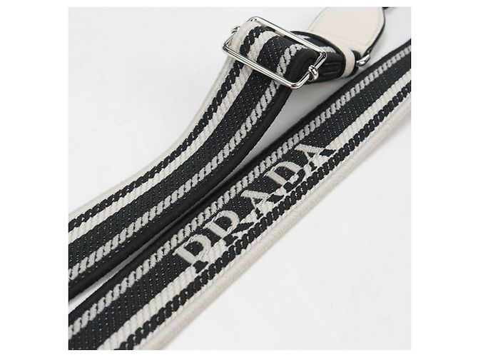 Prada White Leather Shoulder Bag - view 7