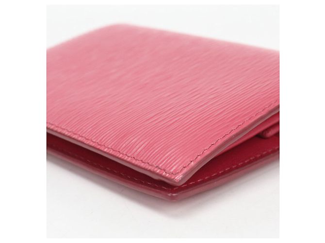 Carteira Bi-fold Prada Rosa de Couro 1MV204 - vista 5