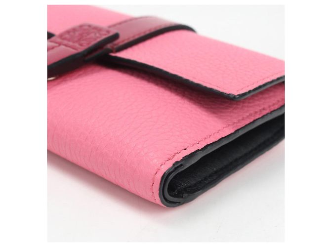Portafoglio tri-fold Loewe in rosa - vista 8