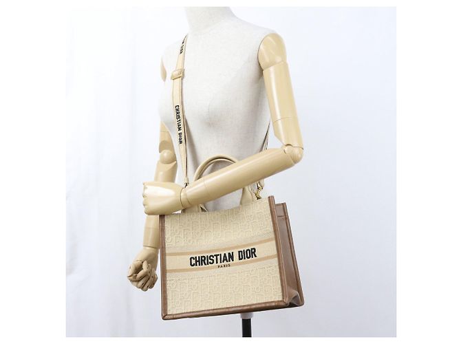 Christian Dior Beige Tote Bag - Ansicht 8