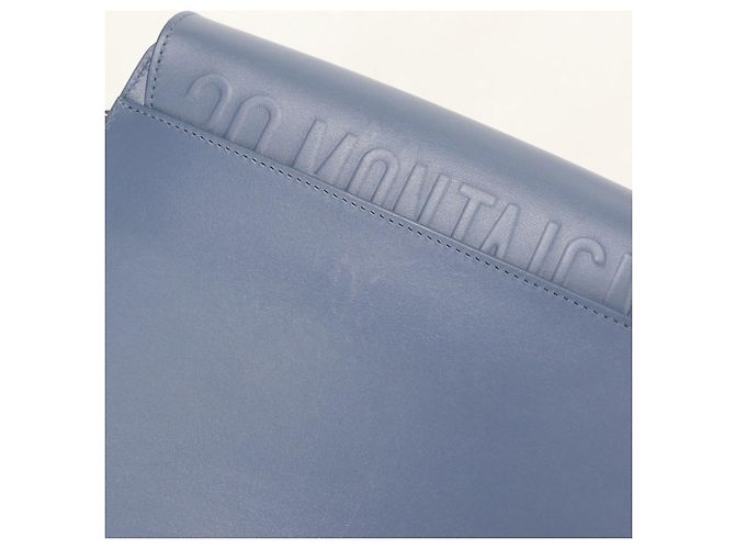 Borsa a tracolla Christian Dior in vitello blu - vista 5