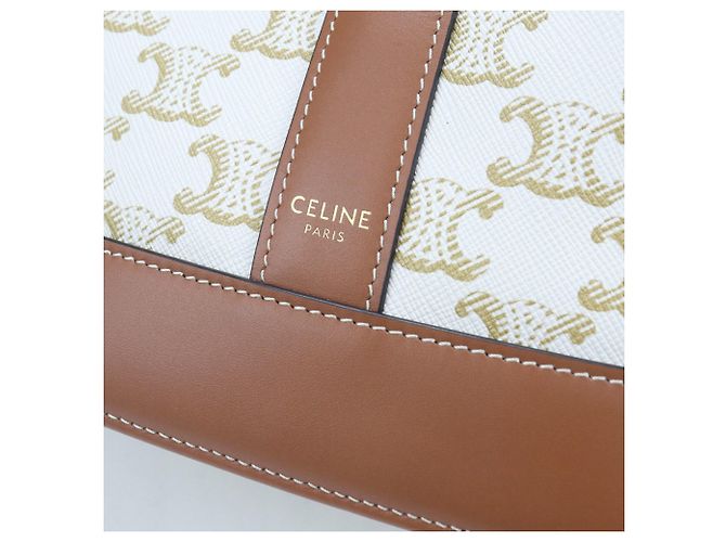 Céline Sac à épaule Celine blanc - vue 5