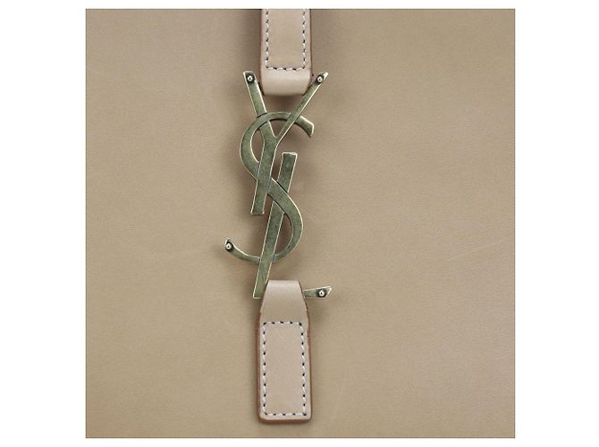 Autre Marque Borsa Semi-Shoulder Saint Laurent - Beige - vista 4