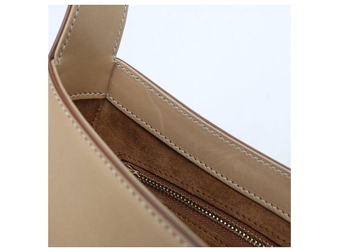 Autre Marque Borsa Semi-Shoulder Saint Laurent - Beige - vista 5