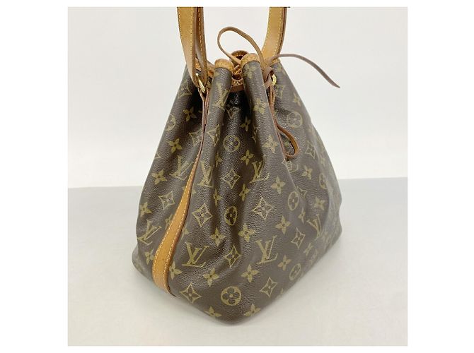 Noe Borsa a tracolla Louis Vuitton Monogram Petit Noé Marrone - vista 2
