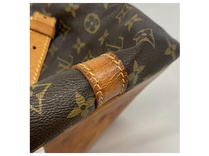 Noe Borsa a tracolla Louis Vuitton Monogram Petit Noé Marrone - vista 6