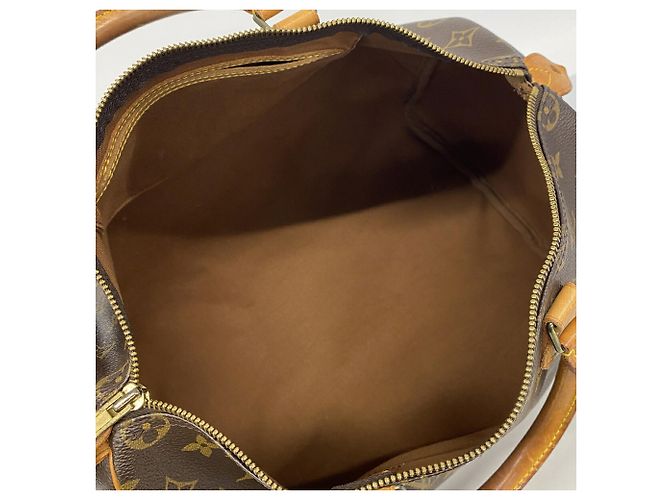 Louis Vuitton Monogram Speedy 35 Handtasche Braun - Ansicht 4