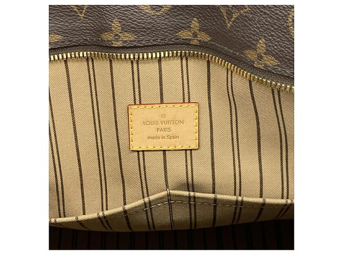 Saco Tote Louis Vuitton Monogram Mezzo Marrom - vista 5