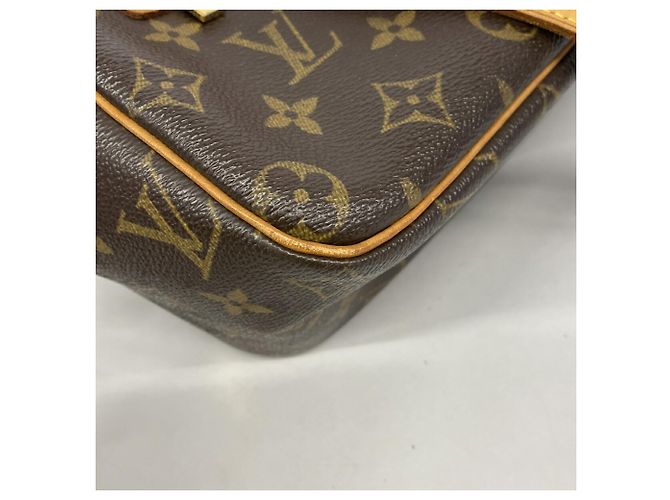 Louis Vuitton Monogram Cite MM Schultertasche Braun - Ansicht 6