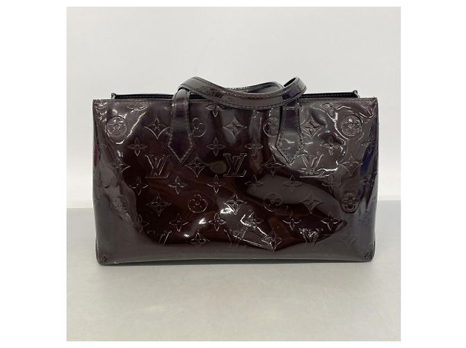 Louis Vuitton Vernis Wilshire PM Tote Bag Bordeaux - Ansicht 12