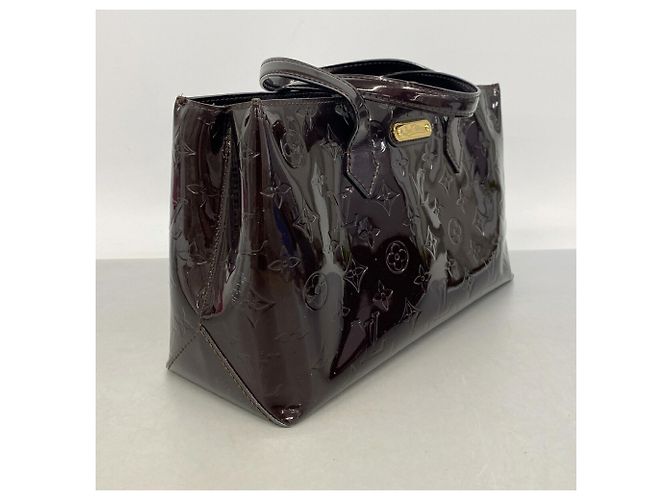 Louis Vuitton Vernis Wilshire PM Tote Bag Bordeaux - Ansicht 2