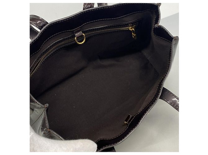 Louis Vuitton Vernis Wilshire PM Tote Bag Bordeaux - Ansicht 4