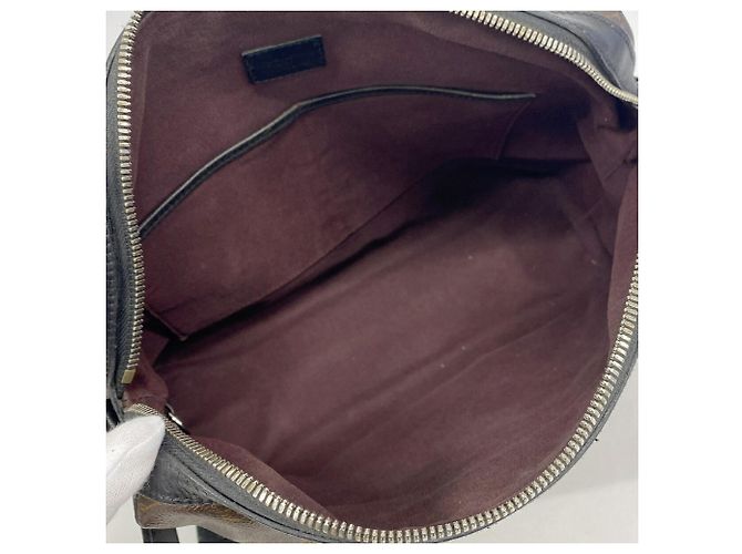 Louis Vuitton Monogram Macassar Torres Shoulder Bag Brown - view 4
