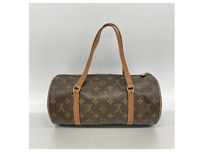 Bolso Louis Vuitton Monogram Papillon 30 Castaño - vista 9