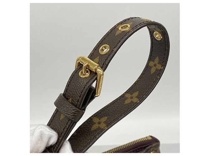 Sac à main Louis Vuitton Monogram Pallas Violet foncé - vue 10