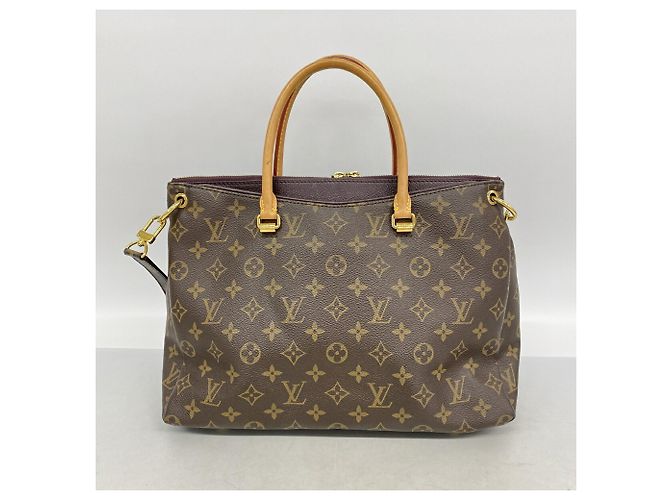 Sac à main Louis Vuitton Monogram Pallas Violet foncé - vue 11