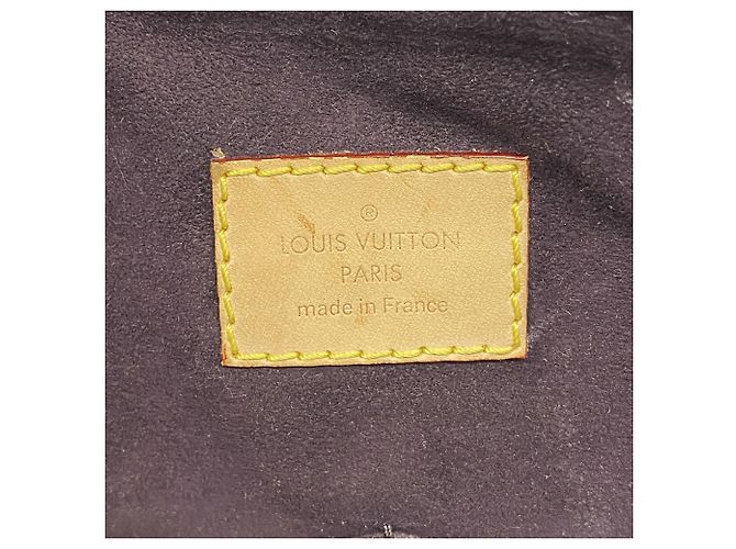 Sac à main Louis Vuitton Monogram Pallas Violet foncé - vue 5
