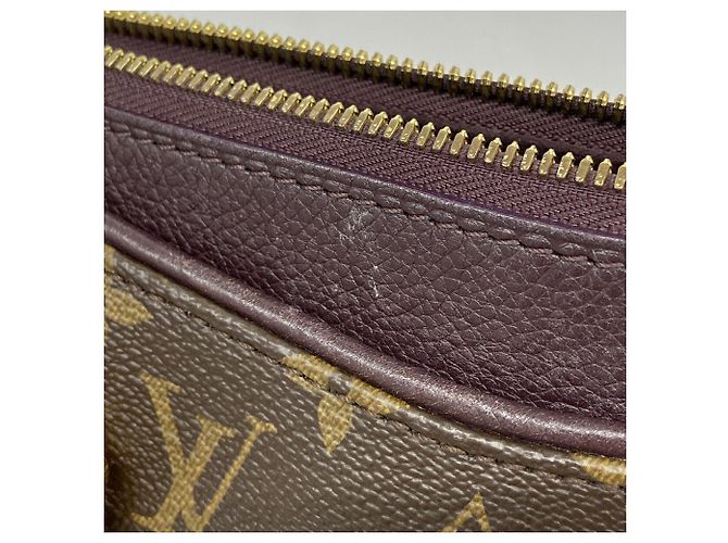 Sac à main Louis Vuitton Monogram Pallas Violet foncé - vue 7