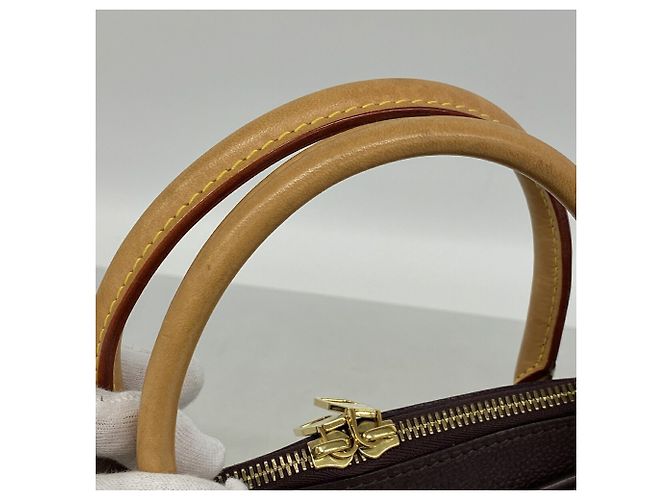 Sac à main Louis Vuitton Monogram Pallas Violet foncé - vue 8