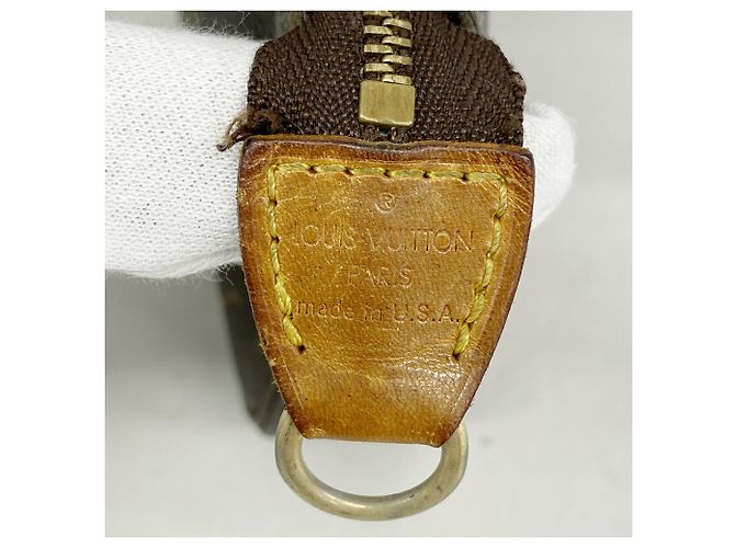 Louis Vuitton Monogram Pochette Accessoires M51980 Marrone - vista 5