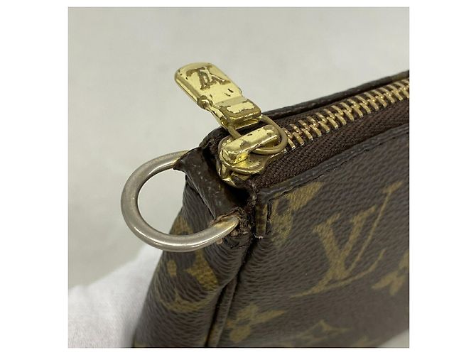 Louis Vuitton Monogram Pochette Accessoires M51980 Marrone - vista 7