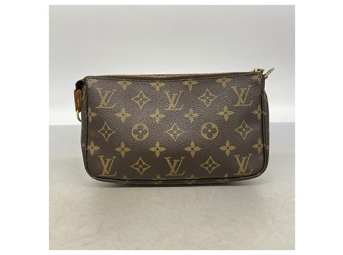Louis Vuitton Monogram Pochette Accessoires M51980 Marrone - vista 9