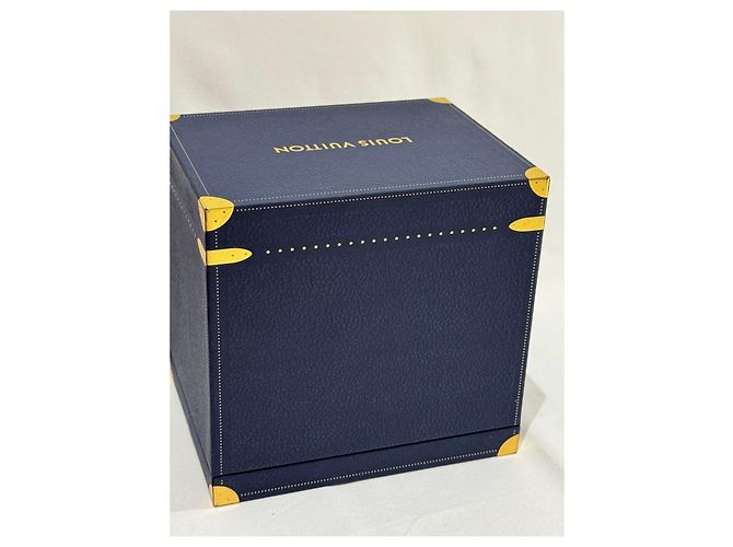 Louis Vuitton Pingente Baú Damier com Asas Azul escuro Gold hardware Monograma - vista 6