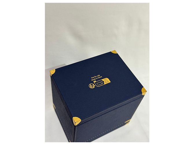 Louis Vuitton Pingente Baú Damier com Asas Azul escuro Gold hardware Monograma - vista 7