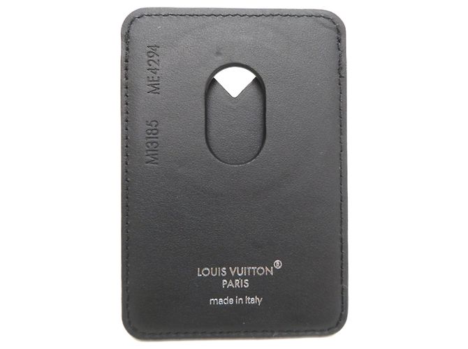 Louis Vuitton Monogram Macassar Business Card Case Castaño Negro - vista 2
