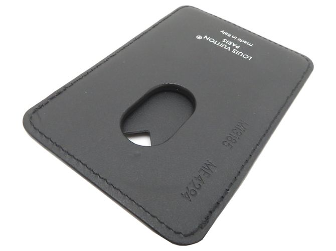 Louis Vuitton Monogram Macassar Business Card Case Castaño Negro - vista 4