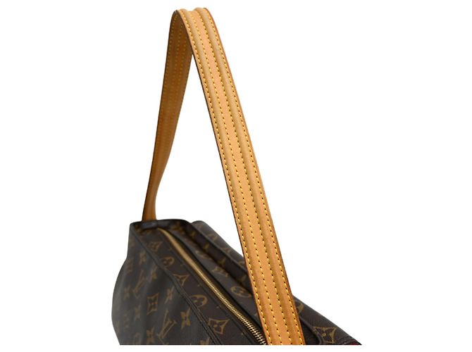 Borsa a tracolla Louis Vuitton Viva Cite MM da donna Marrone - vista 5