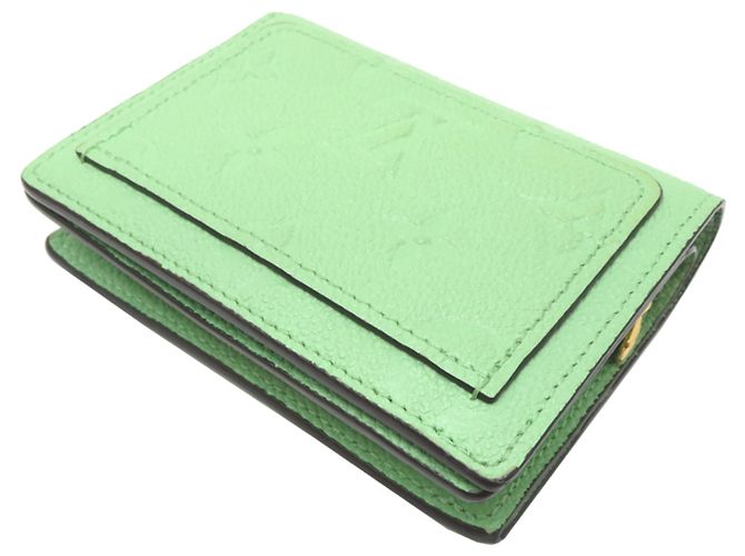 Louis Vuitton Portefeuille Claire Wallet Verde - vista 4