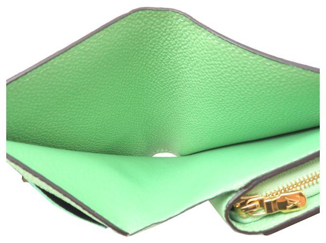 Louis Vuitton Portefeuille Claire Wallet Verde - vista 6