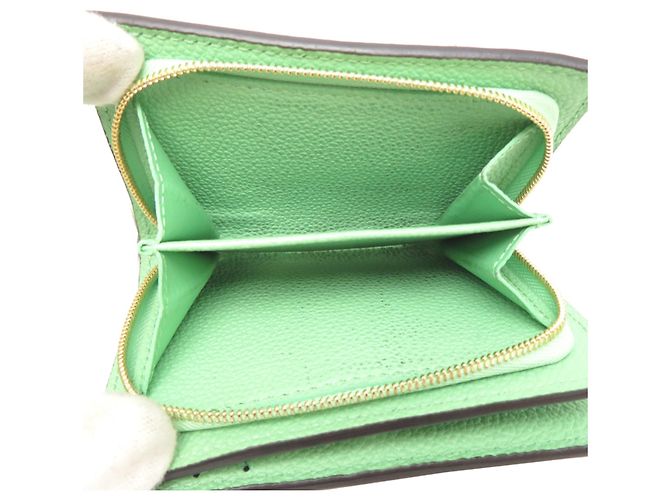 Louis Vuitton Portefeuille Claire Wallet Verde - vista 7