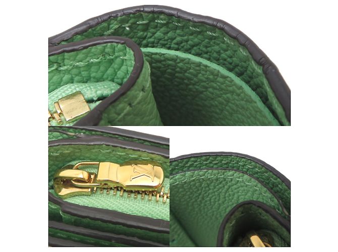 Louis Vuitton Portefeuille Claire Wallet Verde - vista 9