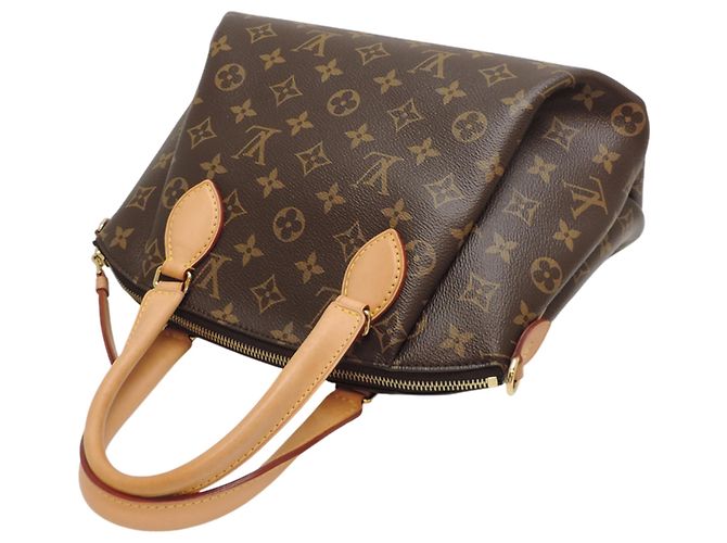 Bolso Louis Vuitton Rivoli PM Castaño - vista 4