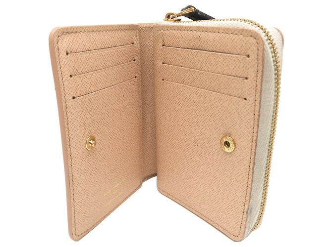 Louis Vuitton Portefeuille Lou Portafoglio bi-fold da donna Beige - vista 5