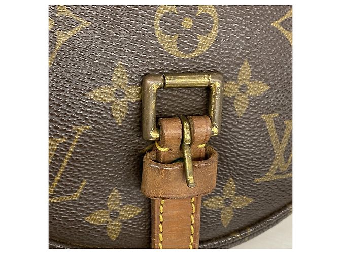 Sac à épaule Louis Vuitton Monogram Chantilly PM Marron - vue 11