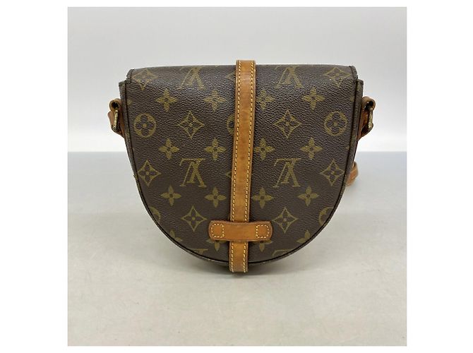 Sac à épaule Louis Vuitton Monogram Chantilly PM Marron - vue 13
