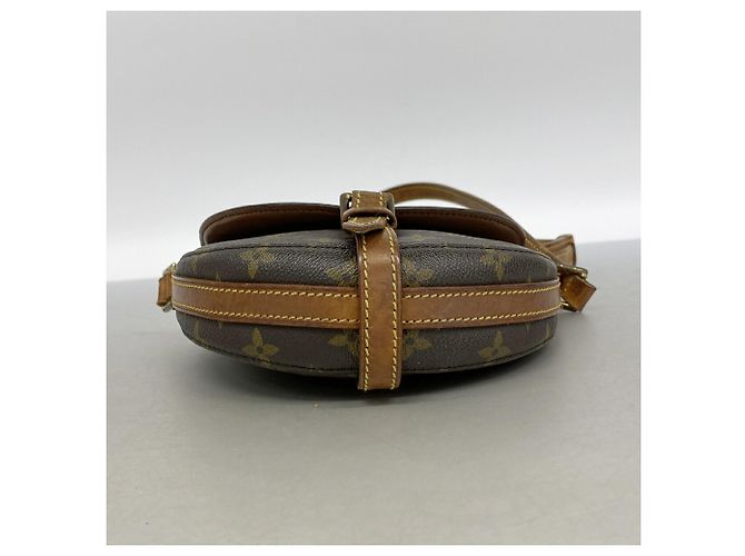 Sac à épaule Louis Vuitton Monogram Chantilly PM Marron - vue 3
