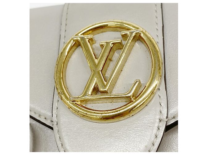 Louis Vuitton Tri-fold Geldbörse Portefeuille LV Pont Neuf Compact M80475 Braun - Ansicht 7