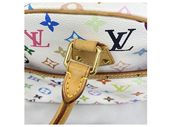 Bolsa Louis Vuitton Monogram Multicolor Trouville Branco - vista 10