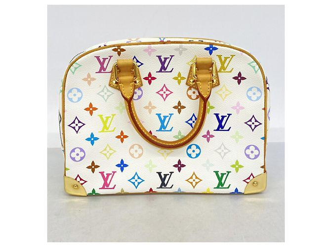 Bolsa Louis Vuitton Monogram Multicolor Trouville Branco - vista 11