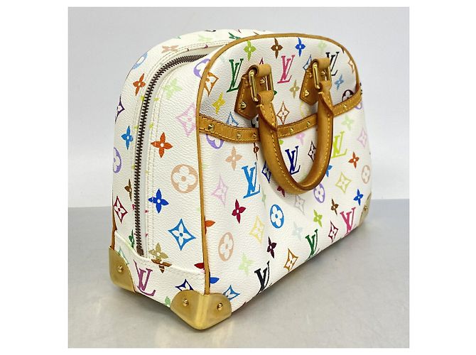 Bolsa Louis Vuitton Monogram Multicolor Trouville Branco - vista 2