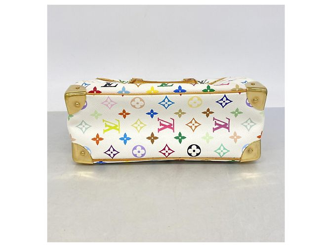 Bolsa Louis Vuitton Monogram Multicolor Trouville Branco - vista 3